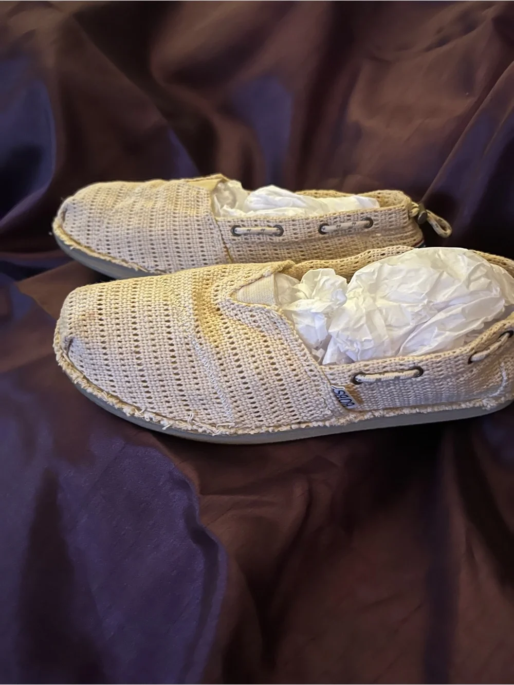BOBS from Skechers Beige Crochet Espadrilles